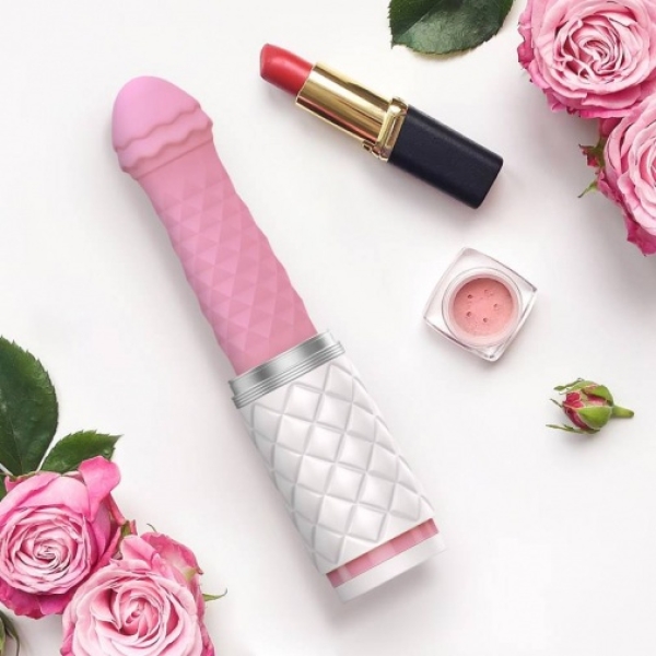 Feisty Thrusting Vibrator - Pink - Image 6