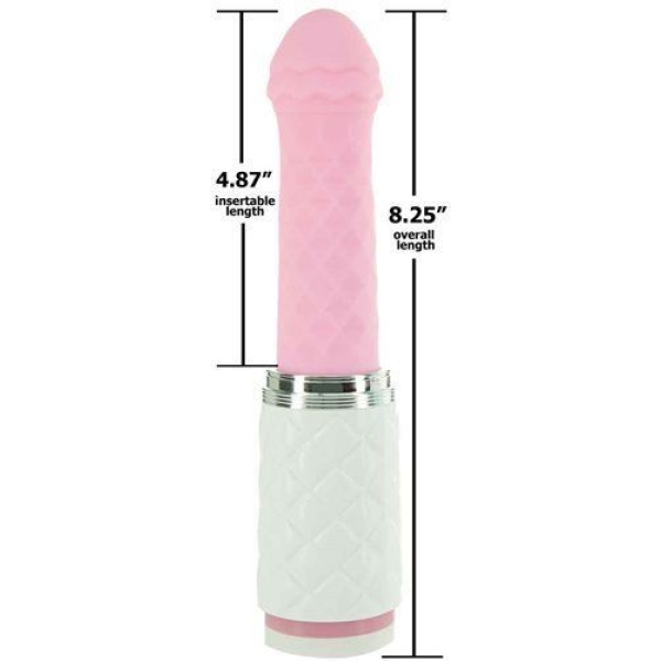 Feisty Thrusting Vibrator - Pink - Image 9