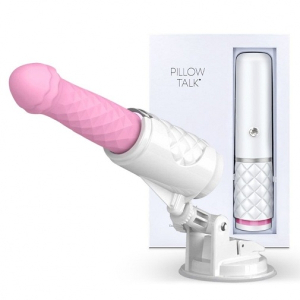 Feisty Thrusting Vibrator - Pink - Image 10