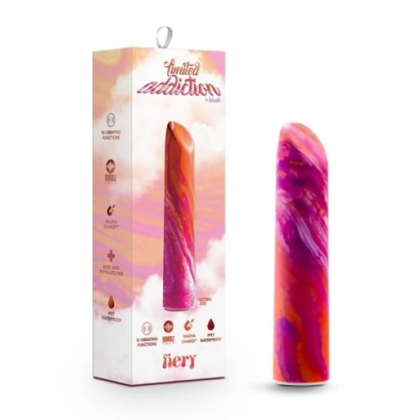 Fiery Vibro Bullet - Coral - Image 8