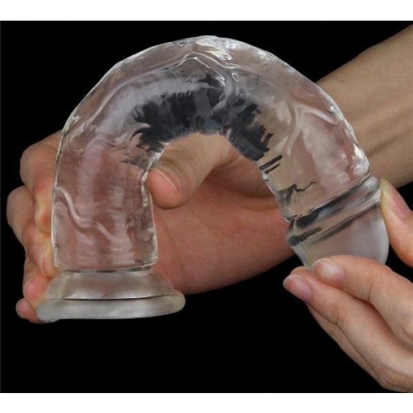 Flawless Dildo 7.0'' - Clear - Image 3