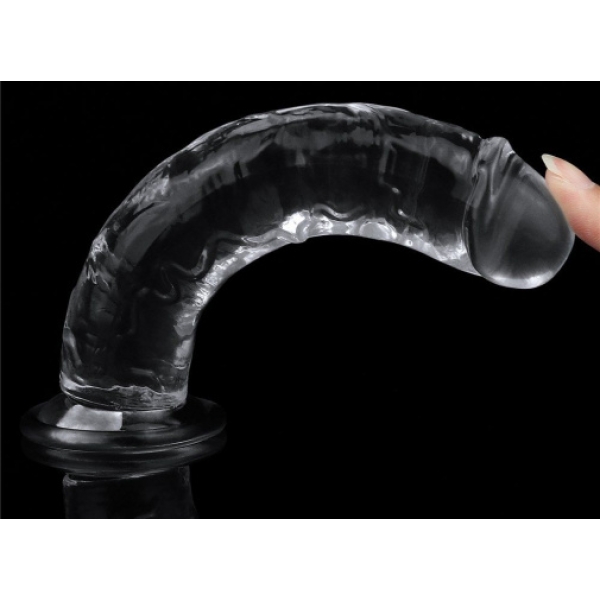 Flawless Dildo 7.0'' - Clear - Image 4