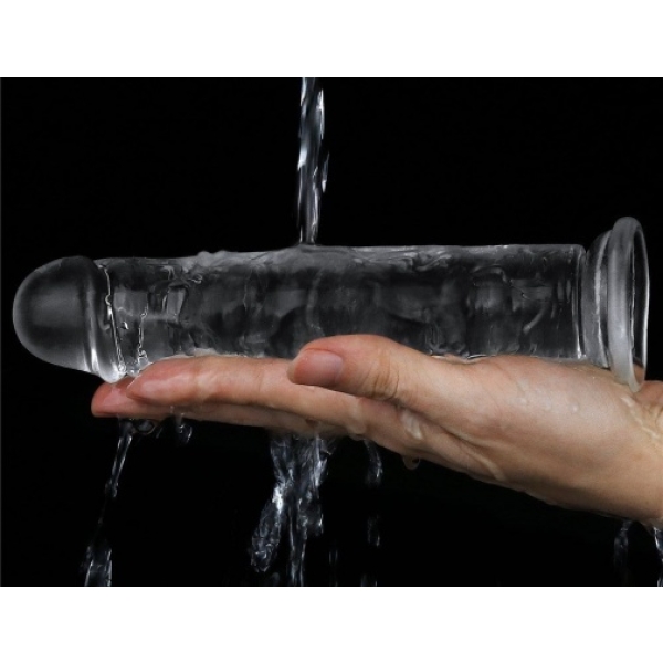 Flawless Dildo 7.0'' - Clear - Image 9