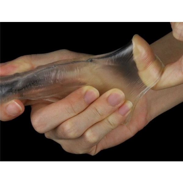 Flawless Penis Sleeve Add 1'' - Clear - Image 9