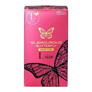 Glamourous Butterfly Moist Type L Size 8's Pack