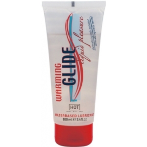Glide Liquid Pleasure Warming Lube Water-Based - 100ml
