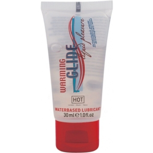 Glide Liquid Pleasure Warming Lube Water-Based - 30ml