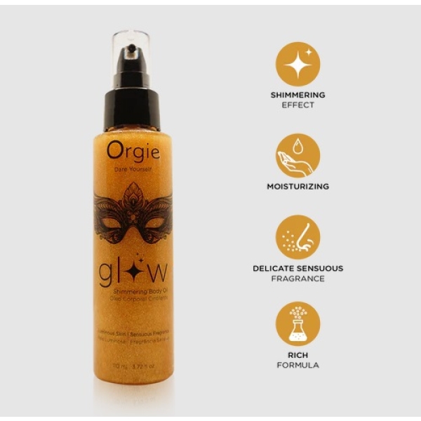 Glow Shimmering Body Oil - 110ml：圖片 3
