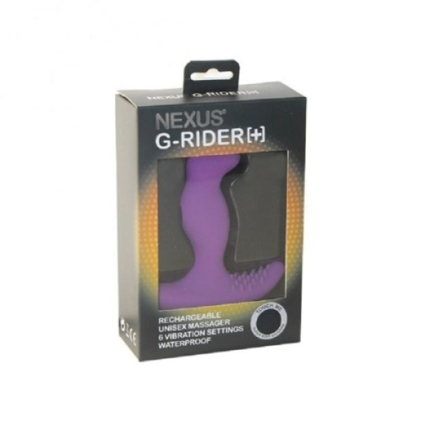 Grider Plus Unisex Vibrator - Purple：圖片 3