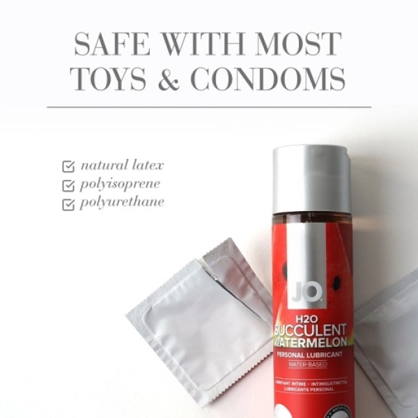 H2O Succulent Watermelon Lubricant - 120ml - Image 4