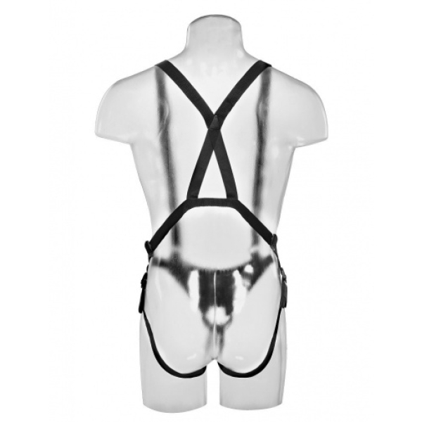 Hollow Strap On 12″ - Flesh - Image 5