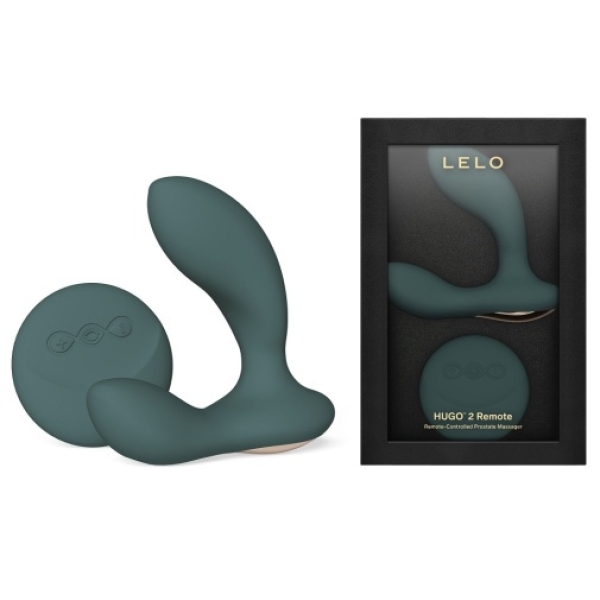 Hugo 2 Remote Massager - Green - Image 6