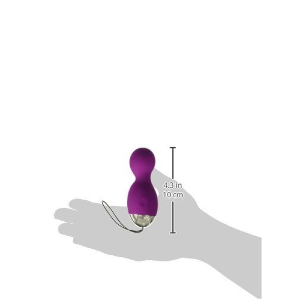 Hula Beads Vibro Egg - Deep Rose：圖片 10