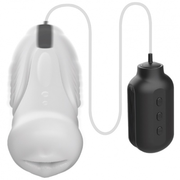 Hurricane Oral Sex Stimulator - White