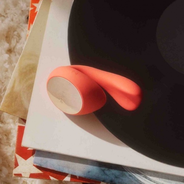 Ida Wave APP Dual Vibrator - Coral Red：圖片 3