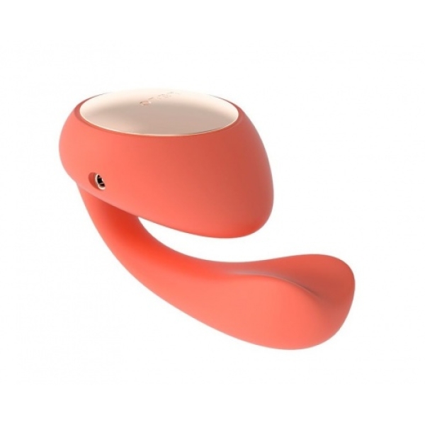Ida Wave APP Dual Vibrator - Coral Red：圖片 5