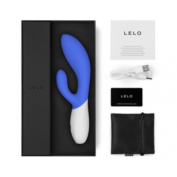 Ina Wave 2 Rabbit Vibrator - Blue：圖片 8