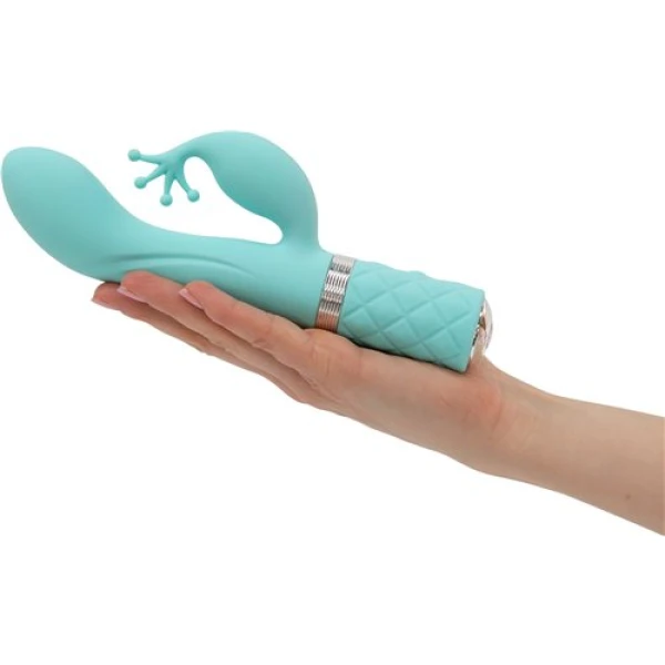 Kinky Rabbit Vibe - Teal - Image 4