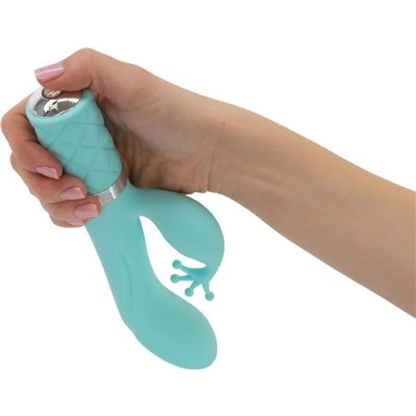 Kinky Rabbit Vibe - Teal - Image 5