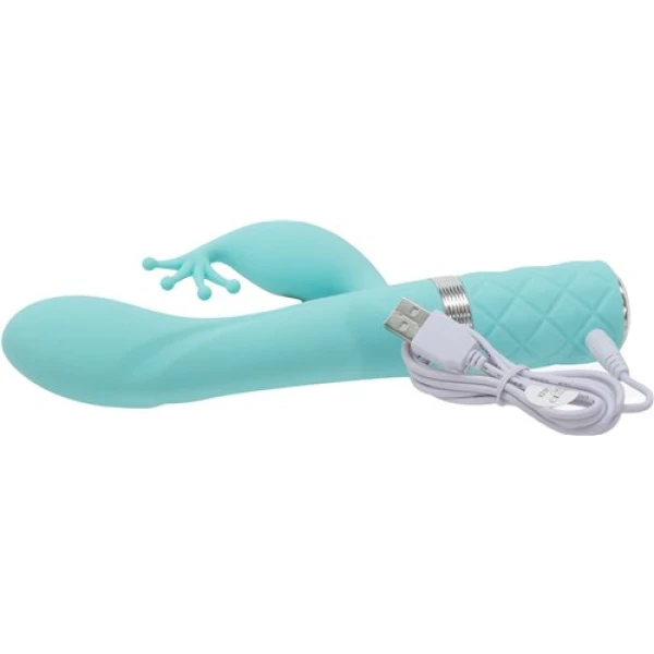 Kinky Rabbit Vibe - Teal - Image 7