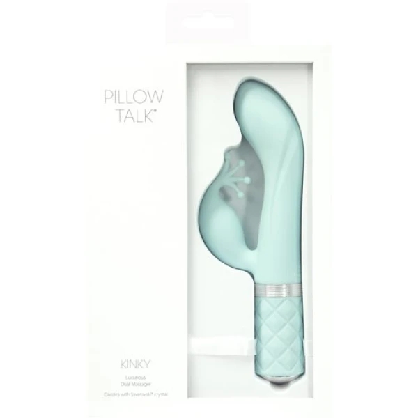 Kinky Rabbit Vibe - Teal - Image 9