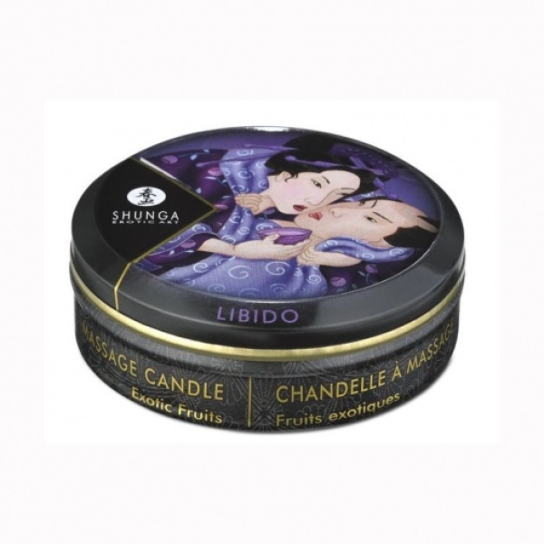 Libido Massage Candle Exotic Fruits - 30ml - Image 2