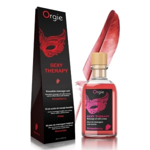 Lips Massage Strawberry Set - 100ml