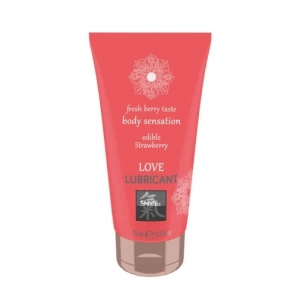 Love Edible Lubricant - Strawberry - 75ml