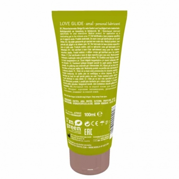 Love Glide Anal Water-Based - 100ml：圖片 2