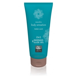 Massage & Glide Gel 2in1 Amber - 200ml