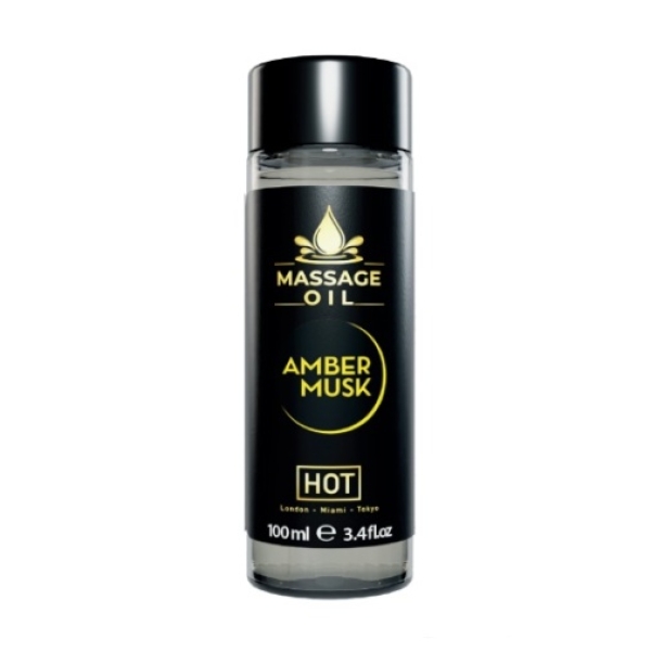 Massage Oil - Amber & Musk - 100ml