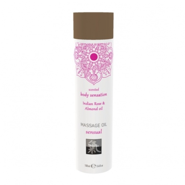 Massage Sensual Indian Rose & Almond Oil - 100ml
