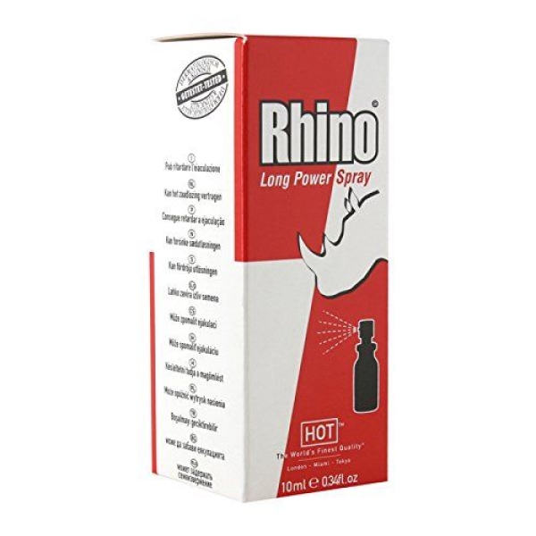 Men Premium Delay Spray Rhino Long Power - 10ml：圖片 3