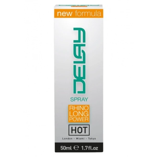 Men Premium Delay Spray Rhino Long Power - 50ml - Image 3