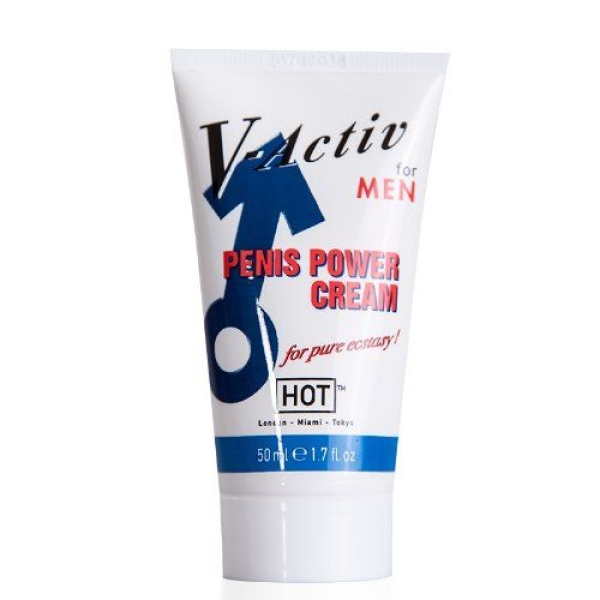 Men V-Activ Penis Power Cream - 50ml - Image 2