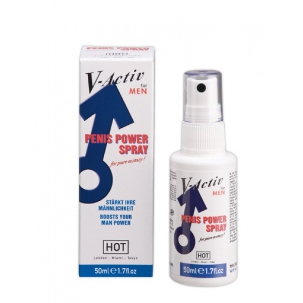 Men V-Activ Penis Power Spray - 50ml