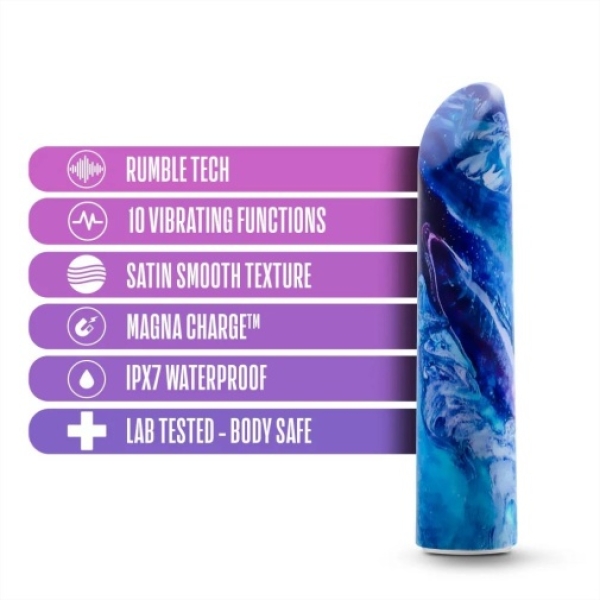 Mesmerize Vibro Bullet - Azure - Image 2