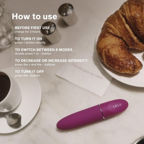 Mia 3 Mini Vibrator - Deep Rose：圖片 4