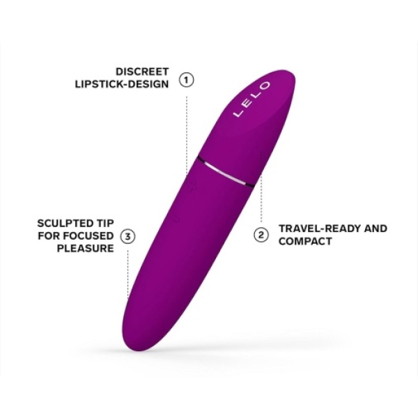 Mia 3 Mini Vibrator - Deep Rose：圖片 5