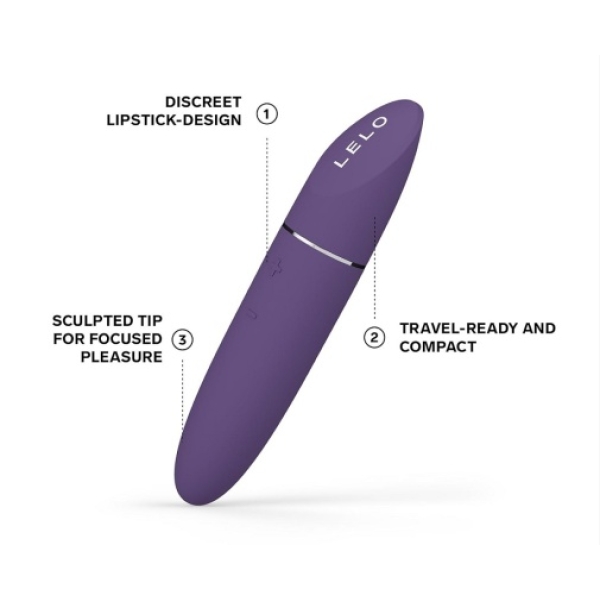 Mia 3 Mini Vibrator - Violet Dusk - Image 6