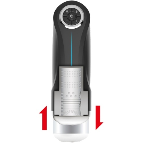 Milker Up and Down Stroker - Black - Image 2
