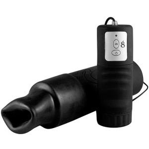 Mimizusenbiki Vibro Masturbator - Black