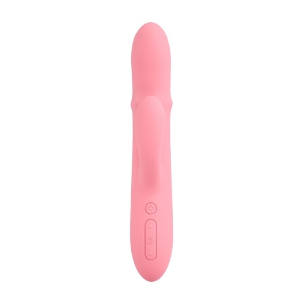 Mora Neo Interactive Rabbit Vibrator - Peach Pink - Image 5