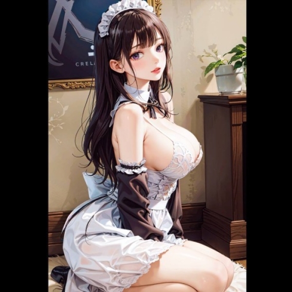 My Exclusive Maid Masturbator - Image 8