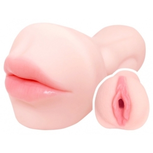 NUPU Double Side Masturbator Mouth and Vagina