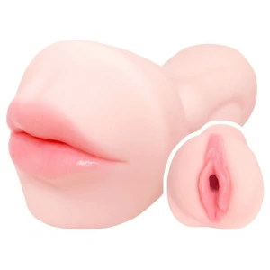 NUPU Double Side Masturbator Mouth and Vagina
