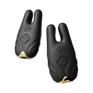 Nave APP Vibro Nipple Clamps - Obsidian Black