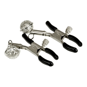 Nipple Clamps w Bells #1 - Silver