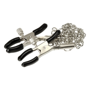Nipple Clamps w Chain #2 - Silver