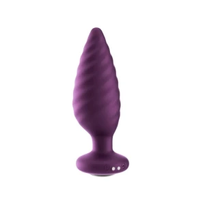 Noah Rotating Butt App Plug - Purple